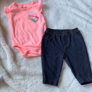 Tank top & Jeans set